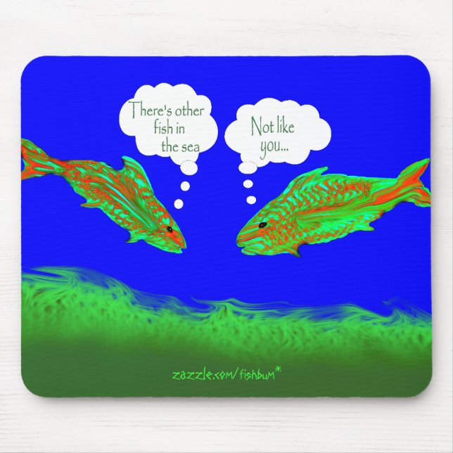 Andere Fische im Meermousepad Mousepad (Vorne)