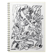 Andere Flugzeug hier, Tintendrucker zeichnend Note