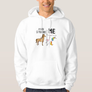 Andere Geburtstagsgeschenke für 57-jährige Einhörn Hoodie