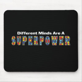 Andere Gedanken sind eine Superkraft - Autismus-Ak Mousepad