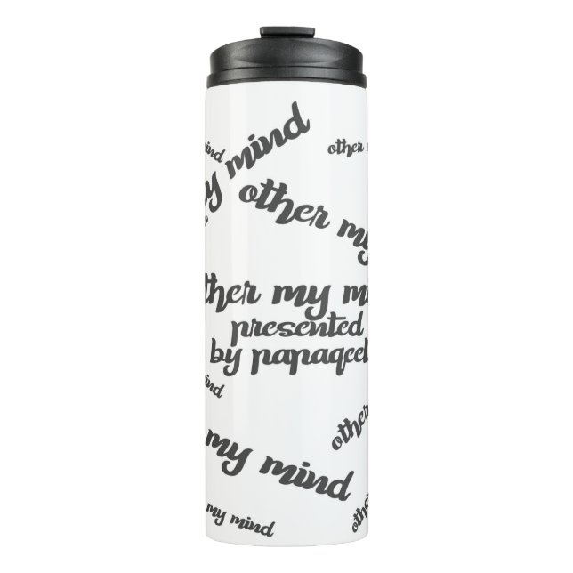Andere Gedanken Thermosbecher (Vorderseite)