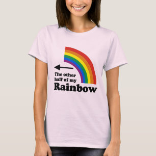 ANDERE HÄLFTE MEINES REGENBOGENS NACH LINKS ZEIGEN T-Shirt