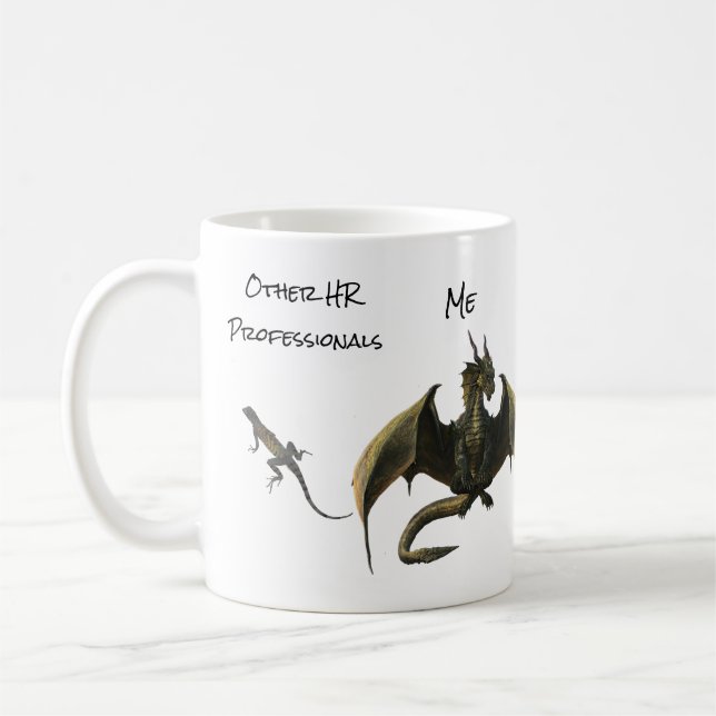 Andere HR-Profis Mich Drache Echse Kaffeetasse (Links)