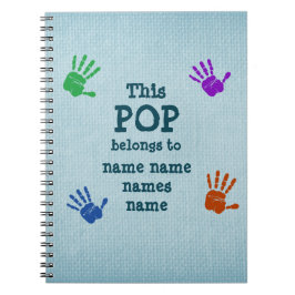 Ändere JEDEN Text - Dieser POP gehört zu . . . Notizblock