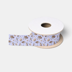 Andere Lila Satinband