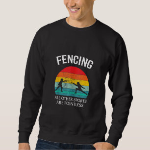 Andere Sportarten sind sinnlos witzig Sweatshirt