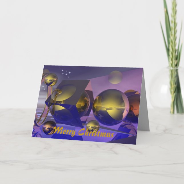 Andere Weihnachtskarte Feiertagskarte (Vorderseite)