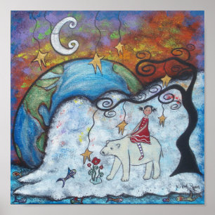 Andere Welten drucken Poster