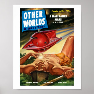 Andere Welten (Oktober 1950) Poster