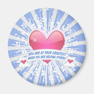 Anderen helfen magnet