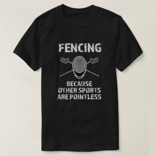 Anderen Sport einzäunend, seien Sie das T-Stück T-Shirt