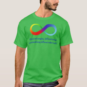 Anderes ist Bad Rainbow Infinity Symbol T-Shirt