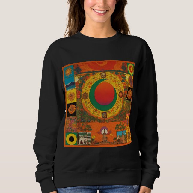 anderes Kunstdesign in einem Rahmen Sweatshirt (Vorderseite)