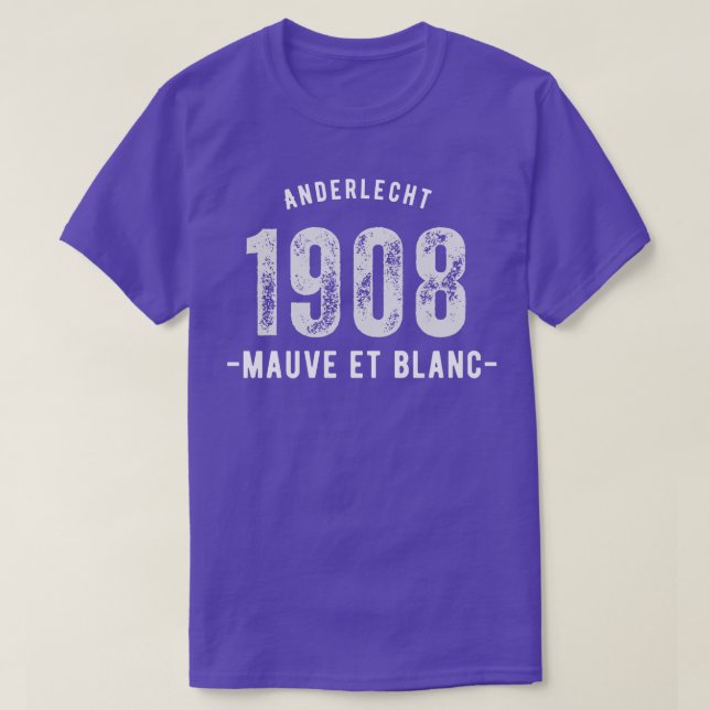 Anderlecht 1908 T-Shirt (Design vorne)