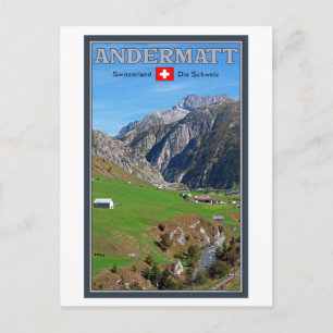 Andermatt Postkarte