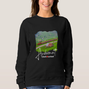 Andermatt Schweiz WanderAndermatt Sweatshirt