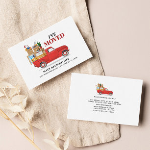 Ändern der Adresse, die ich übertragen habe Visitenkarte