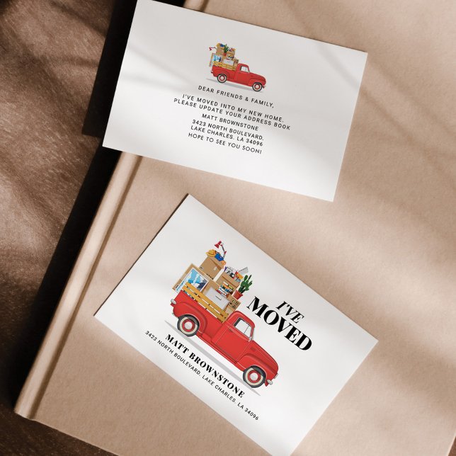 Ändern der Adresse, die ich übertragen habe Visitenkarte (Von Creator hochgeladen)