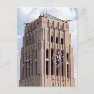 Ändern der Zeiten Postkarte