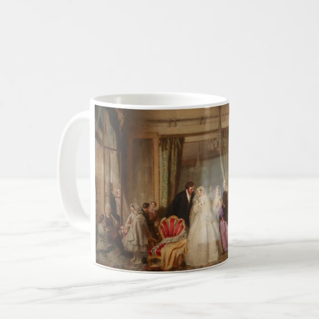 Ändern der Zuhause (Verheiratetes Leben) (Hochzeit Kaffeetasse (Vorderseite Links)