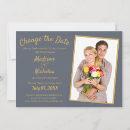Ändern des Datums Hinzufügen von Foto Hochzeit ver Save The Date
