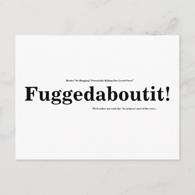 Ändern des Datums lustiger Postkarten (Vorderseite)