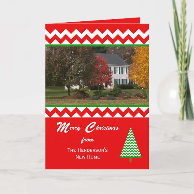 Ändern des Fotos der Weihnachtskarte Feiertagskarte (Vorderseite)