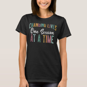 Ändern des Lebensunterhalts einer Sitzung zu einem T-Shirt