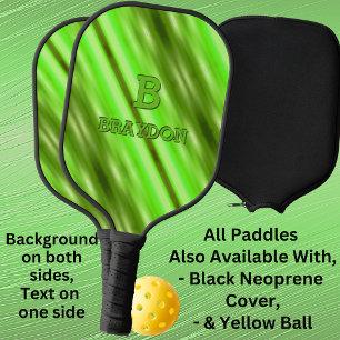Ändern des ursprünglichen Namens Soft Green Olive Pickleball Schläger