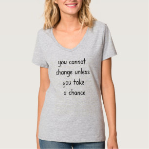 Ändern des V-Neck-T - Shirt für Frauen