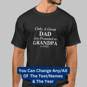 Ändern eines beliebigen VATERS, der auf Großvate T-Shirt