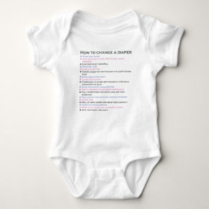 Ändern eines Windelkarosserieanzugs Baby Strampler