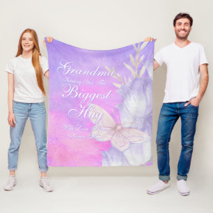 Ändern Sie ALLE TEXT Großer Umarmung senden für Ma Fleecedecke