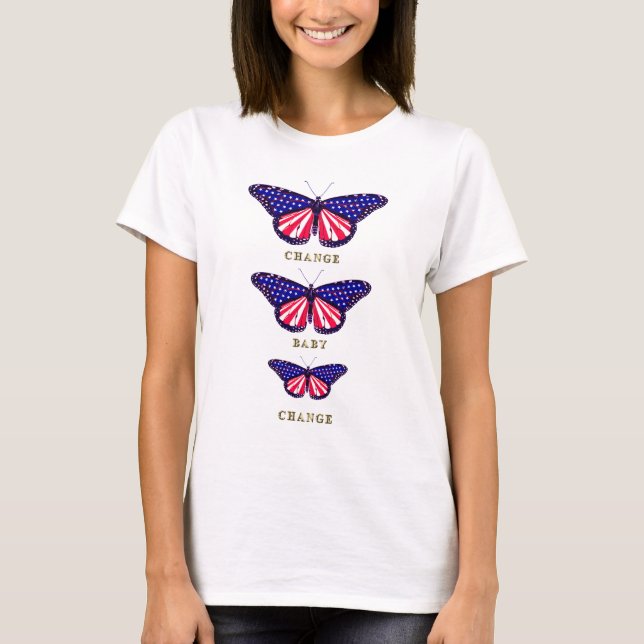 Ändern Sie Baby-Änderung T-Shirt (Vorderseite)