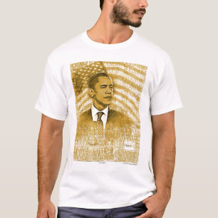 "Ändern Sie" Barack Obama GoldT - Shirt