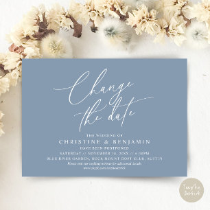 Ändern Sie das Datum, Rett unsere neue Hochzeitska Einladung