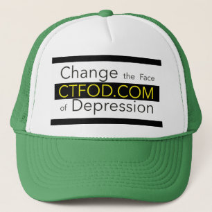 Ändern Sie das Gesicht der Depression_ CTFOD Banne Truckerkappe
