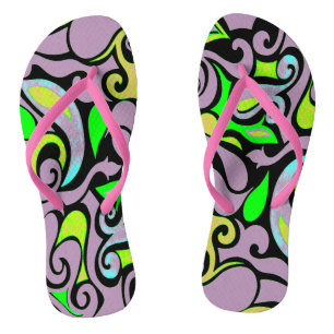 Ändern Sie den Farbrückwärtsgang (Color Wacky Retr Flip Flops