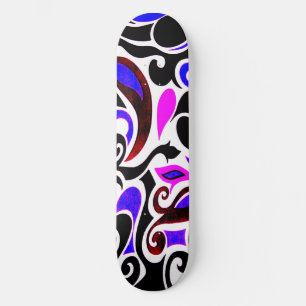 Ändern Sie den Farbrückwärtsgang. Skateboard