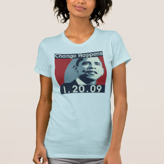 Ändern Sie den T - Shirt Obama-Frau