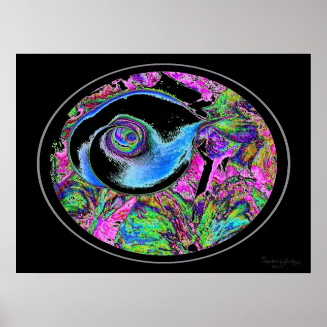 Ändern Sie die Farbe Calla 2 Poster (Vorne)