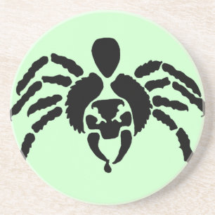 Ändern Sie die Farbe Spider Getränkeuntersetzer