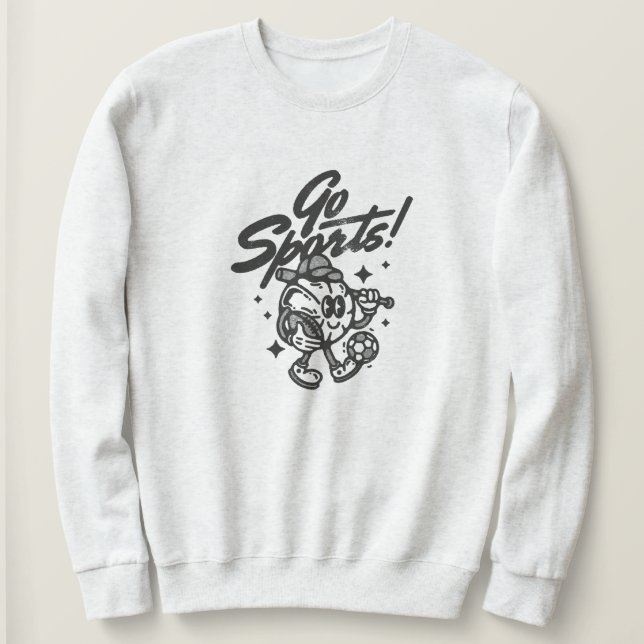 Ändern Sie die Mama für das Sportteam, um einen be Sweatshirt (Design vorne)
