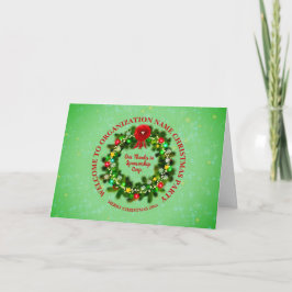 Ändern Sie die Weihnachtskarte für die gesamte Tex Karte