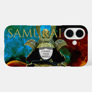 Ändern Sie Ihr Foto, Samurai Helmet iPhone 16 Hülle