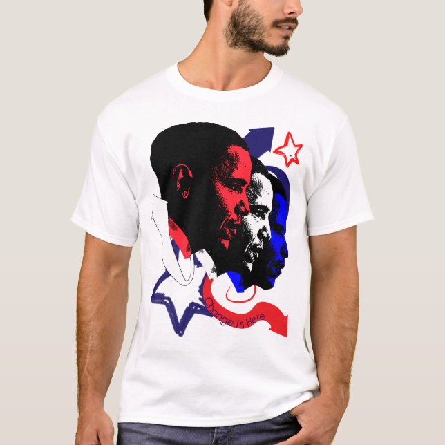 Ändern Sie ist hier! T-Shirt (Vorderseite)