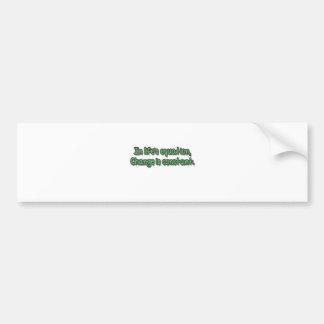 Ändern Sie ist konstant Autoaufkleber