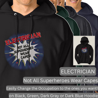 Ändern Sie jeden Text, ELEKTRIZISCH - nicht alle S Hoodie