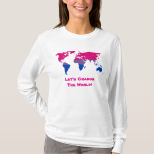 Ändern wir das Sweatshirt der Welt T-Shirt