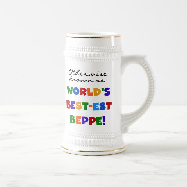 Andernfalls als beste Beppe bezeichnet Bierglas (Rechts)